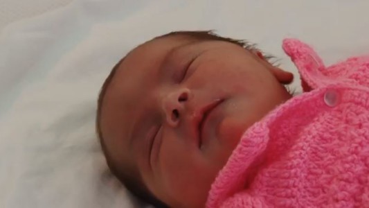 Nació Malena, la beba de una pareja de no videntes