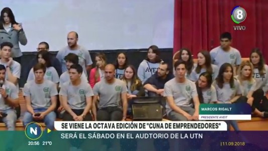 Todo listo para la octava edición de "Cuna de Emprendedores"