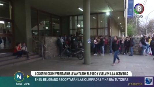 Reanudaron las clases en el colegio Manuel Belgrano