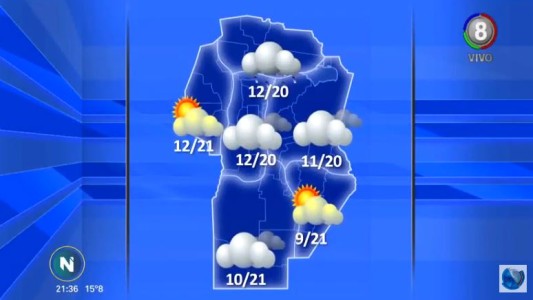 Pronóstico del tiempo viernes 14 de septiembre