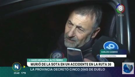 Carlos Caserio: "Fue una circunstancia que jamás íbamos a imaginar"