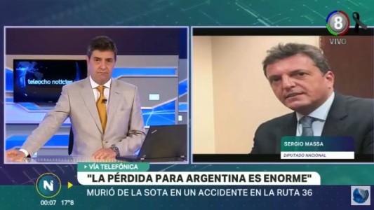 Sergio Massa: "De la Sota era un tipo que aprendió de las derrotas"