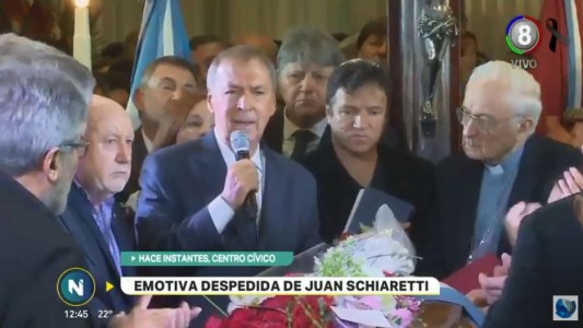 Schiaretti: "El país pierde a uno de los mejores candidatos a presidente"