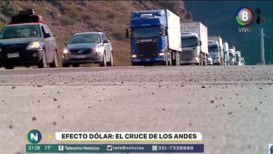 Atraídos por la devaluación de la moneda: Chilenos cruzaron la cordillera para comprar en Argentina