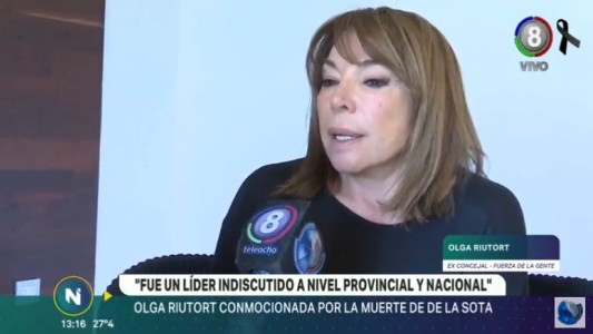 Riutort tras la muerte del ex gobernador De la Sota: "Fue un líder indiscutido en Córdoba"