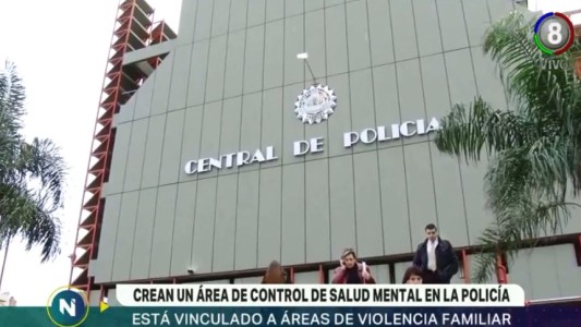 Crean área de control de salud mental para los policías