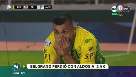 Superliga: Belgrano perdió ante Aldosivi y está quedó en zona de descenso