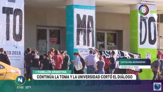 Estudiantes siguen con la toma del Pabellón y aseguran falta de diálogo