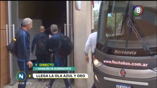 Boca está en Córdoba