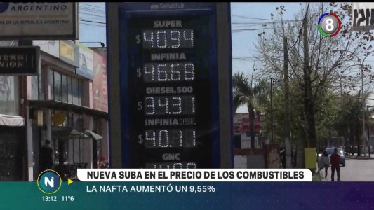 Nueva suba en el precio de los combustibles