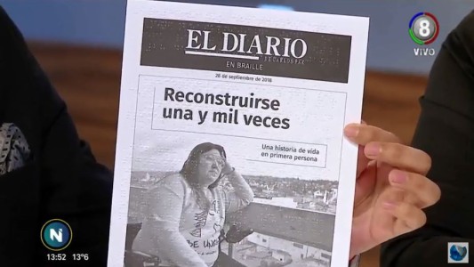 Un diario por la inclusión es editado por primera vez en sistema braile