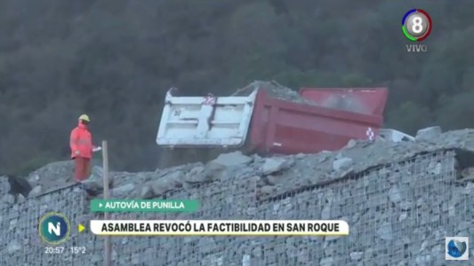 La asamblea de San Roque revocó la factibilidad de la autovía de montaña