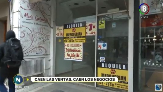 Consecuencias de la crisis: Más de 600 comercios cerraron sus puertas