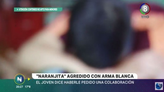Habló el naranjita apuñalado: "No sabía que iba a sacar una punta"