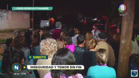 Hartos de la inseguridad y con miedo: Vecinos de San Pablo salieron a reclamar