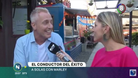 De visita por Córdoba, Marley habló del suceso "La Voz"