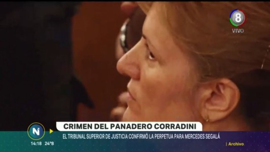 Crimen del panadero Corradini: El TSJ confirmó la perpetua para Segalá