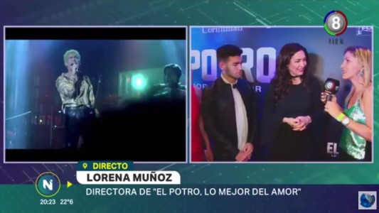 La alfombra roja, en el estreno de la película de "El Potro"