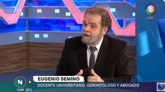 Eugenio Semino en Teleocho Noticias