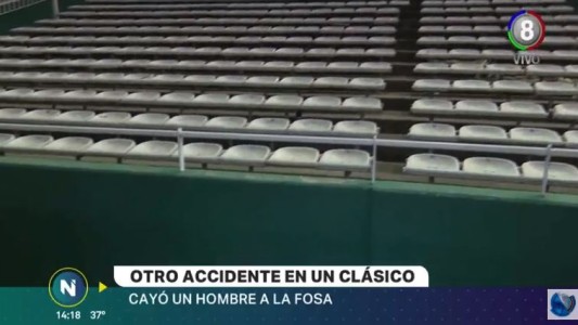 Está grave el hincha que cayó a la fosa del Kempes