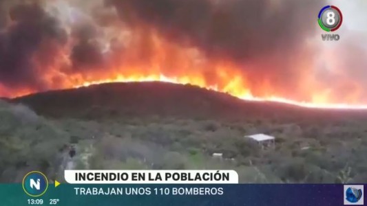 Fuego en Traslasierra: Para Vignetta, los incendios fueron intencionales