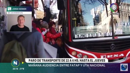 Pese a la conciliación obligatoria, UTA ratificó el paro