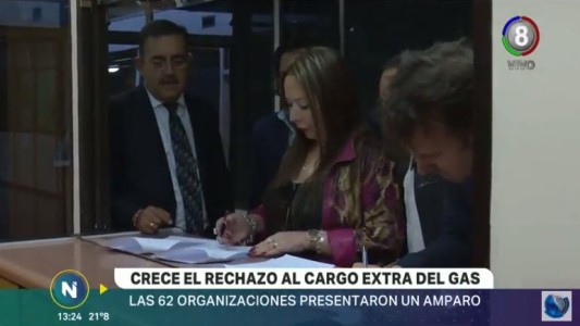 Presentaron amparo en la justicia federal para frenar el "cargo extra" en la tarifa del gas