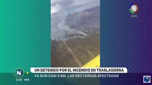Un detenido por los incendios en Traslasierra
