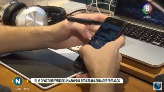 Celulares prepagos: El 18 de octubre vence el plazo para registrarlos