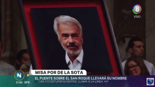 A un mes de la muerte del ex gobernador, el PJ encabezó una misa especial