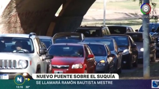Cortan la Costanera por la construcción de un puente