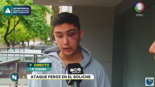 Un joven denuncia haber sido golpeado por un patovica en un boliche de Güemes
