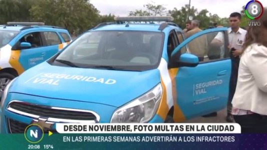 Desde noviembre, se vienen las "foto multas"