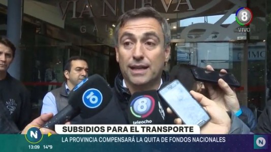 Mestre y los subsidios al transporte: "Vamos a evitar golpearle el bolsillo a los cordobeses"
