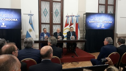 Córdoba y Santa Fe formalizan acueducto interprovincial