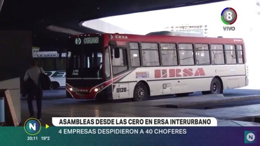 Interurbanos: Desde la medianoche habrá asambleas sorpresivas en ERSA
