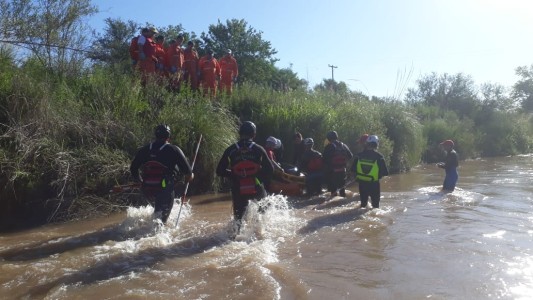 Encontraron el cuerpo sin vida del joven que cayó al cauce del Xanaes