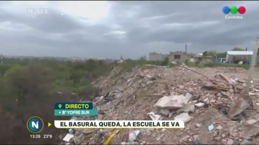 Trasladan la escuela Trinidad Moreno afectada por un basural cercano