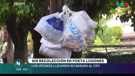 Vecinos indignados arrojaron basura en la puerta del CPC