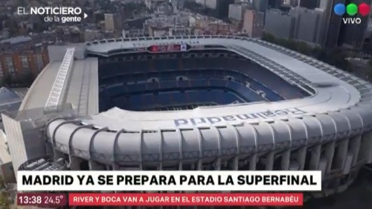 Madrid ya se prepara para la Superfinal