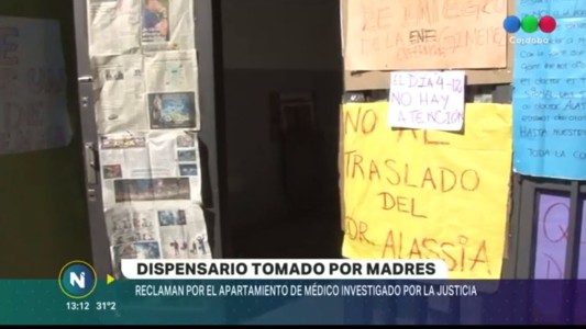El dispensario de Barrio Colón fue tomado por un grupo de madres