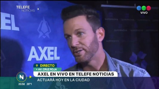 Axel arrasó en Córdoba, presentó a sala llena "Ser"