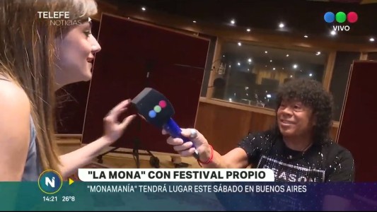 Exclusivo Telefe Noticias: Monamanía en Buenos Aires