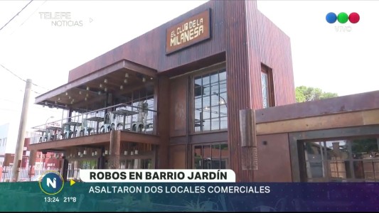 Robos en barrio Jardín