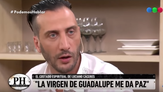 El emotivo relato de Luciano Cáceres: "Creo en los ángeles por una experiencia que viví con mi mamá antes de su muerte"