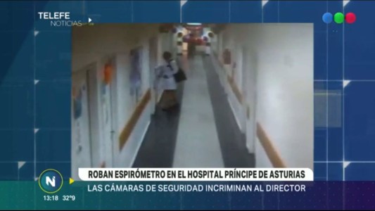 Roban espirómetro en el Hospital Príncipe de Asturias