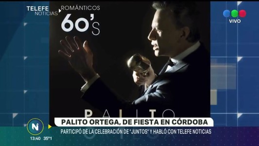 Palito Ortega, de fiesta en Córdoba