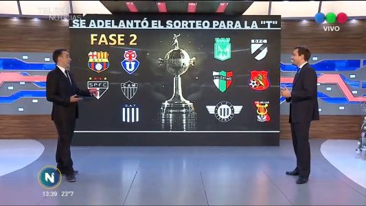 Copa Libertadores, se adelantó el sorteo para talleres