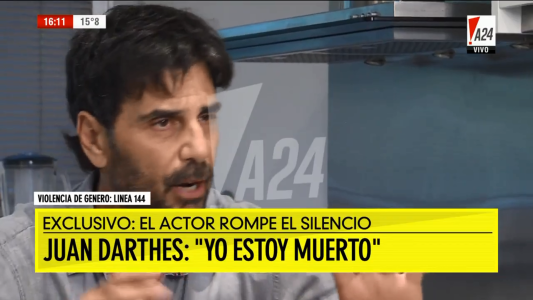 Darthés, tras la denuncia por violación: "Nunca violé a nadie, nunca acosé a nadie"