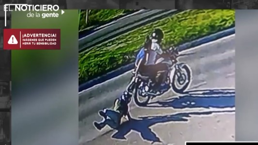 Motochorros arrastraron a una docente por el asfalto: sufrió cortes y quemaduras